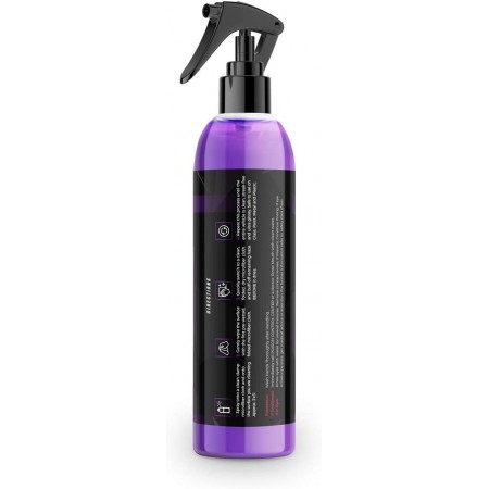 Meidong Fortify Quick Coat – Ceramic Coating - Car Wax Spray - Waterless Car Wash & Wax - Hydrophobic Top Coat Polish & Polymer Paint Sealant Protection